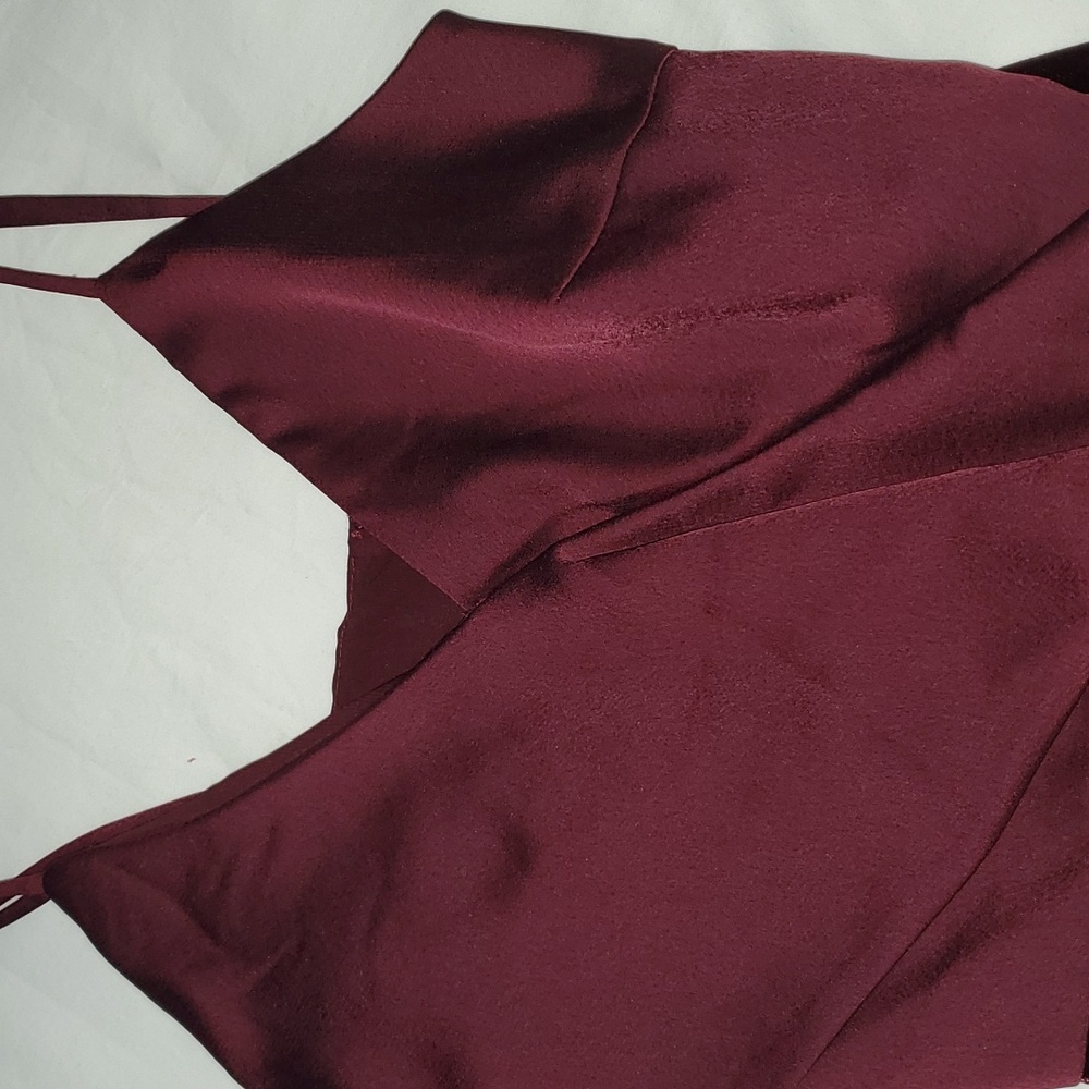 NWT Chelsea 28 Satin Velvet Dress, Small - Picture 5 of 11